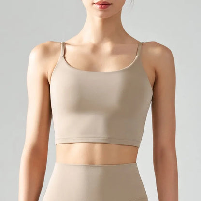 Sports Bra Top for Women, Push Up, Fixed Padded, Push Up Tops, Fitness Vest, Running, Gym Bra, Yoga, Breathable Sports Underwear