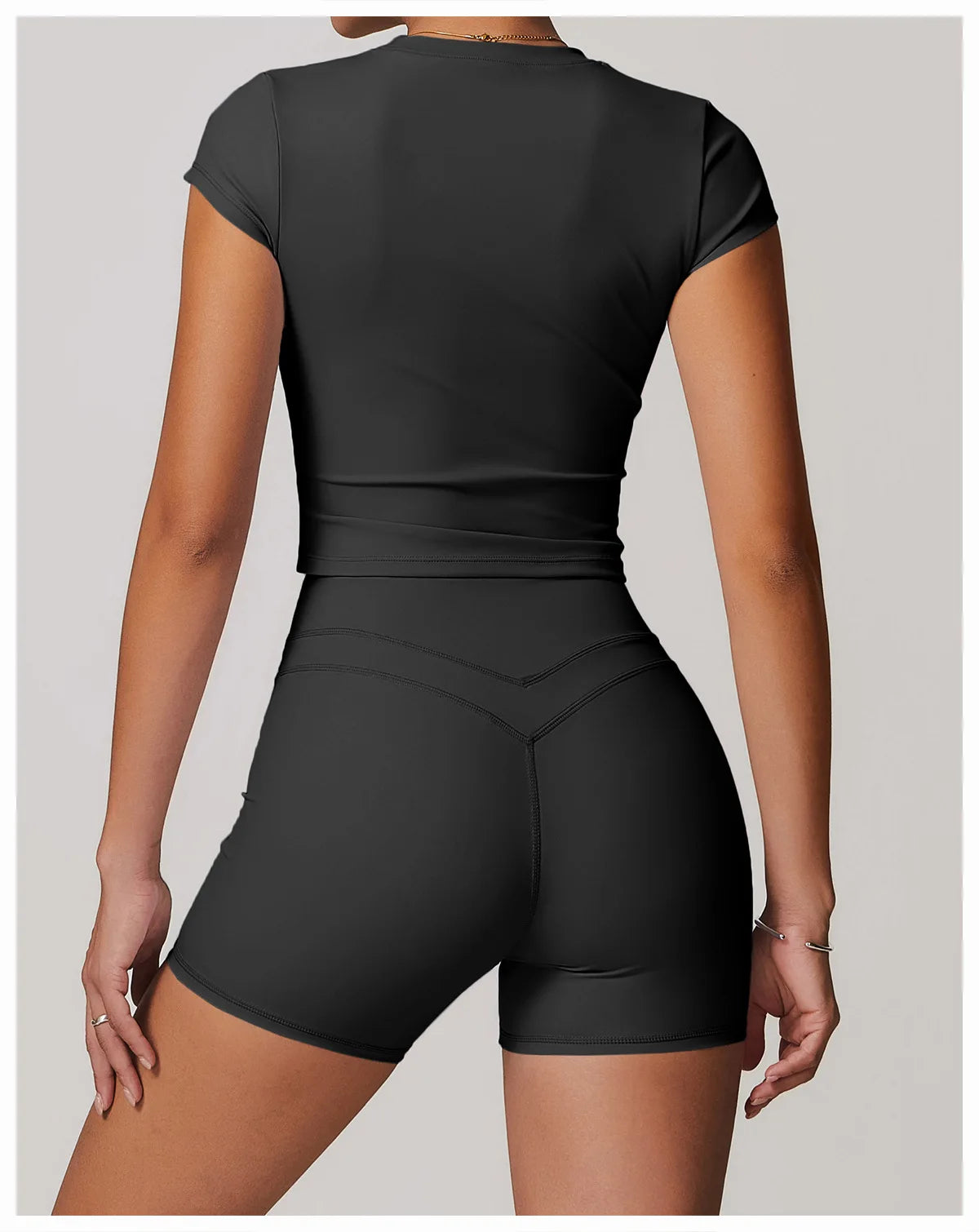 Sports T-shirt Women's Top Yoga Shirts Quick Dry Running Tops Tights Push Up Workout Gym Clothes Short Sleeve Fitness Sports Top