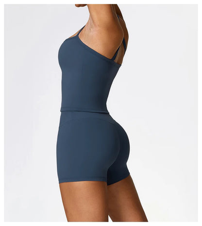 Women Cross Back Yoga Sports Bra Breathable Shock Proof Gym Workout Fitness Push up Top Yoga Running Active Sportswear Vest Bra