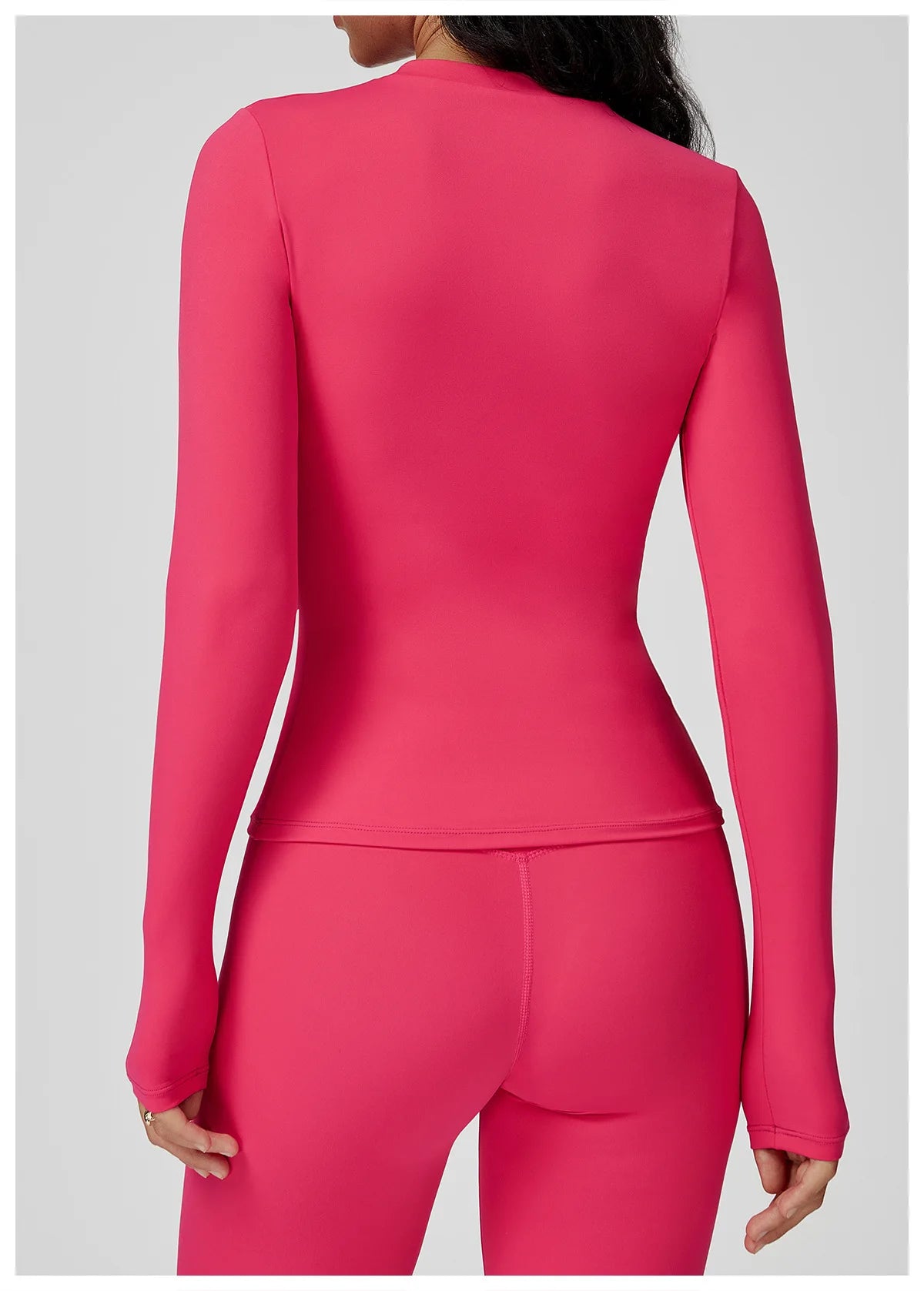 Yoga Shirts Women Long Sleeve Fitness Running Gym Clothes Workout Dry Fit Breathable Slim Fit High Elastic Sport Top Women's Top