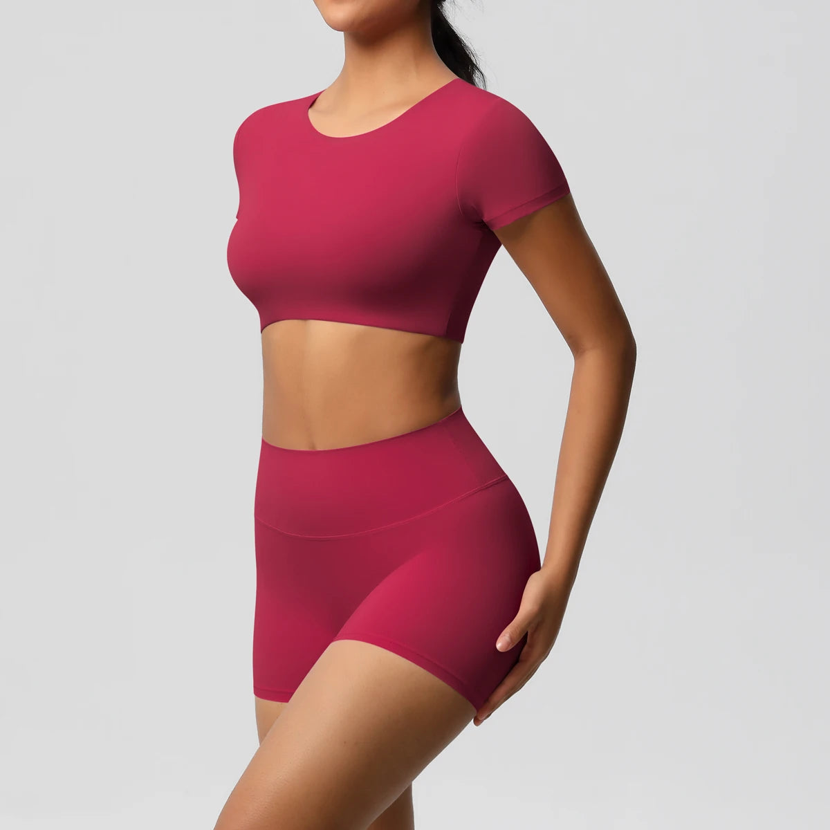 Workout Sportswear 2Pcs Piece Female Women Active Wear Sports Tank Top Women Gym Workout Leggins Booty Bum Leggins