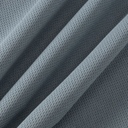 2-Piece Men's Summer Quick drying Sports Suit Loose And Breathable Short Sleeved T-shirt Running And Fitness Black Pocket Shorts