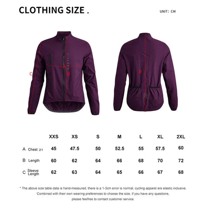 HISERWA Men Cycling Jacket Lightweight Breathable Anti-UV Cycling Windbreaker High Quality MTB Road Bike Jersey 2-Way Zipper