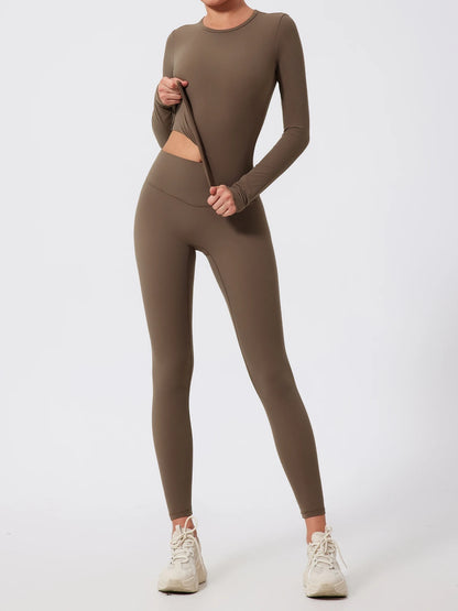 Ctenkevet Sports Long Sleeved Shirts Women Casual Outdoor Top Gym Fitness Wear T-shirt  Yoga Shirt Push Up Workout Clothes Women