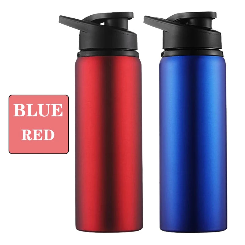 Metal Portable Water Bottle Leakproof Reusable Outdoor Sports Cup for Cycling Hiking Gym Halloween Gift Christmas Gift Travel