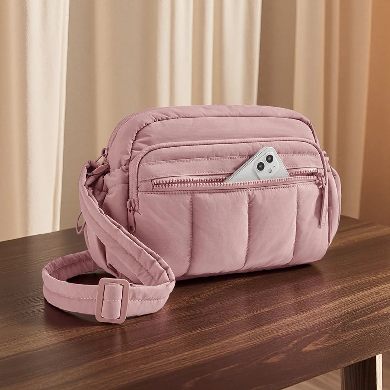 Autumn Winter Women's Gym Bags Outdoor Soft Fitness Yoga Crossbody Bags Portable Sports Hiking Travel Female Shoulder Bags Pack