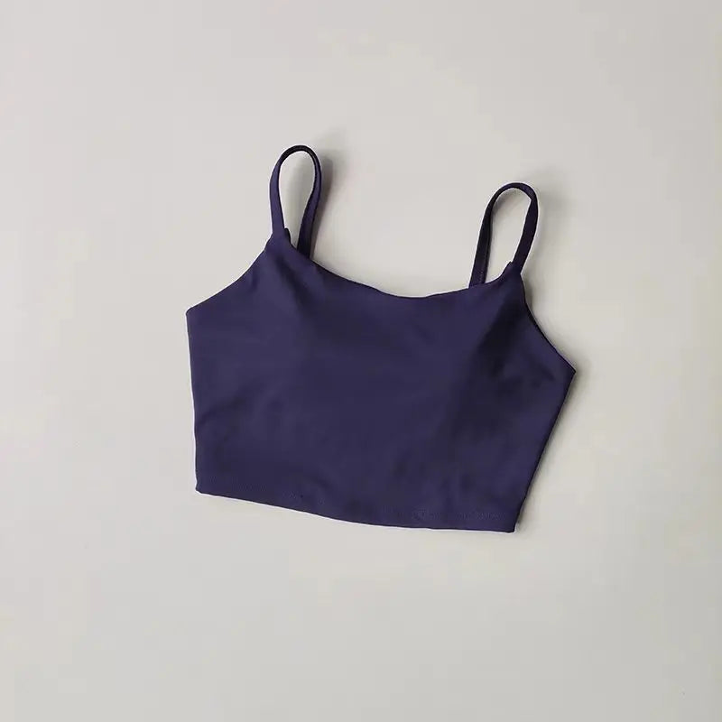 Sports Bra Top for Women, Push Up, Fixed Padded, Push Up Tops, Fitness Vest, Running, Gym Bra, Yoga, Breathable Sports Underwear
