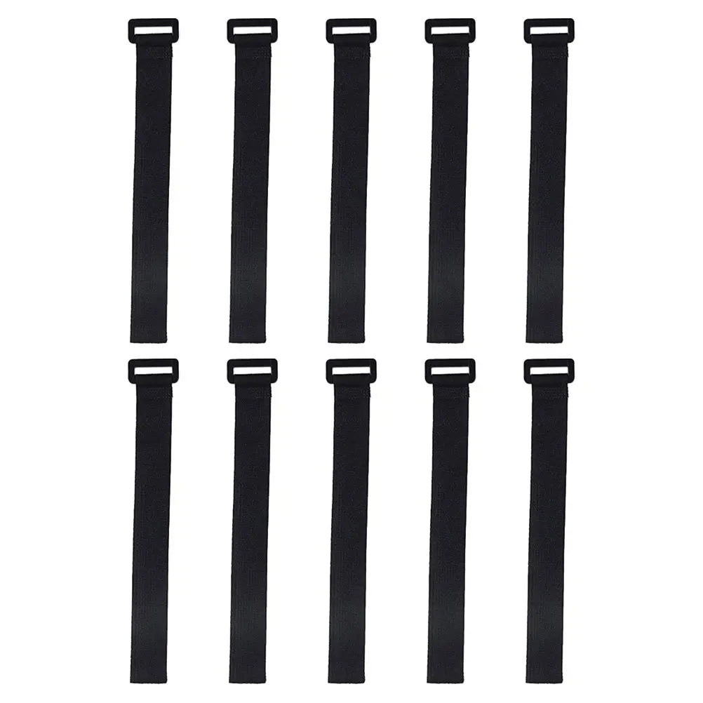 10Pcs Adjustable Yoga Mat Straps Nylon Hook Loop Fastening Bands for Portable Storage and Secure Carrying Yoga Block Carrier