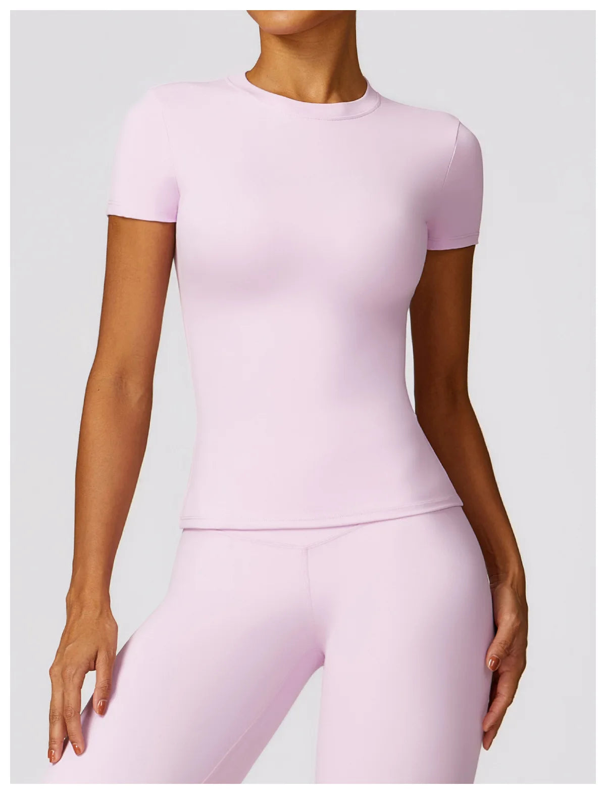 Skintight Sports Short Shirts Women Workout Sportswear Female Fitness Yoga Shirt Quick-Dry Yoga Clothing Sport Gym Top Women