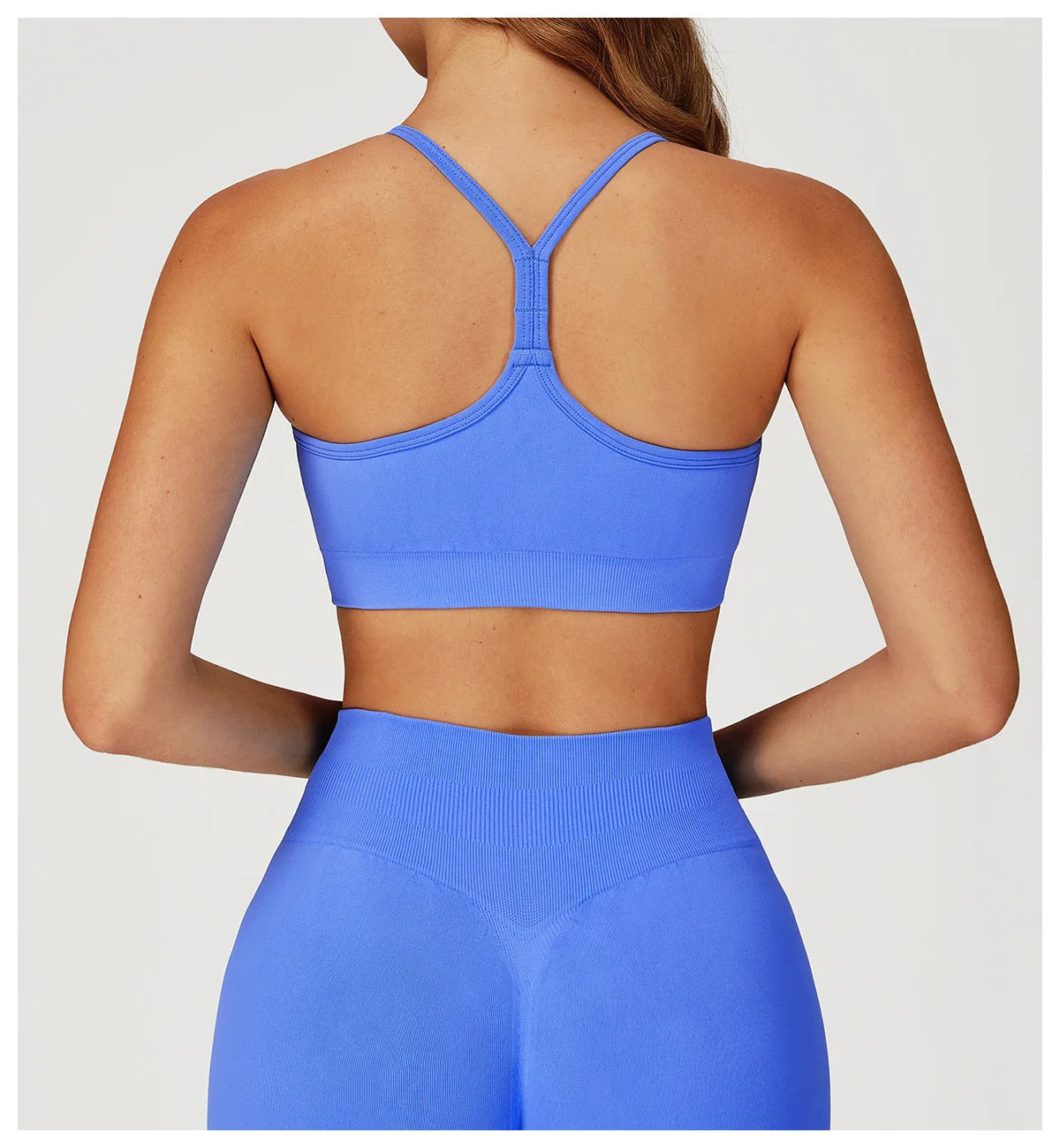 Seamless Women Yoga Bra Beautiful Back Tank Top Push Up Running Sport Bra Women Breathable Fitness Solid Color Underwea Crop Top