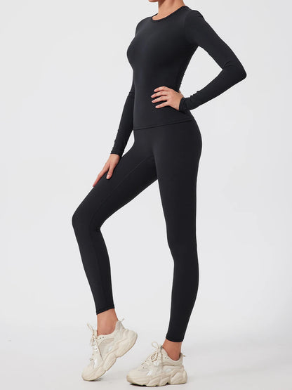 Ctenkevet Sports Long Sleeved Shirts Women Casual Outdoor Top Gym Fitness Wear T-shirt  Yoga Shirt Push Up Workout Clothes Women