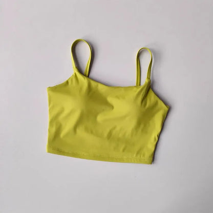 Sports Bra Top for Women, Push Up, Fixed Padded, Push Up Tops, Fitness Vest, Running, Gym Bra, Yoga, Breathable Sports Underwear