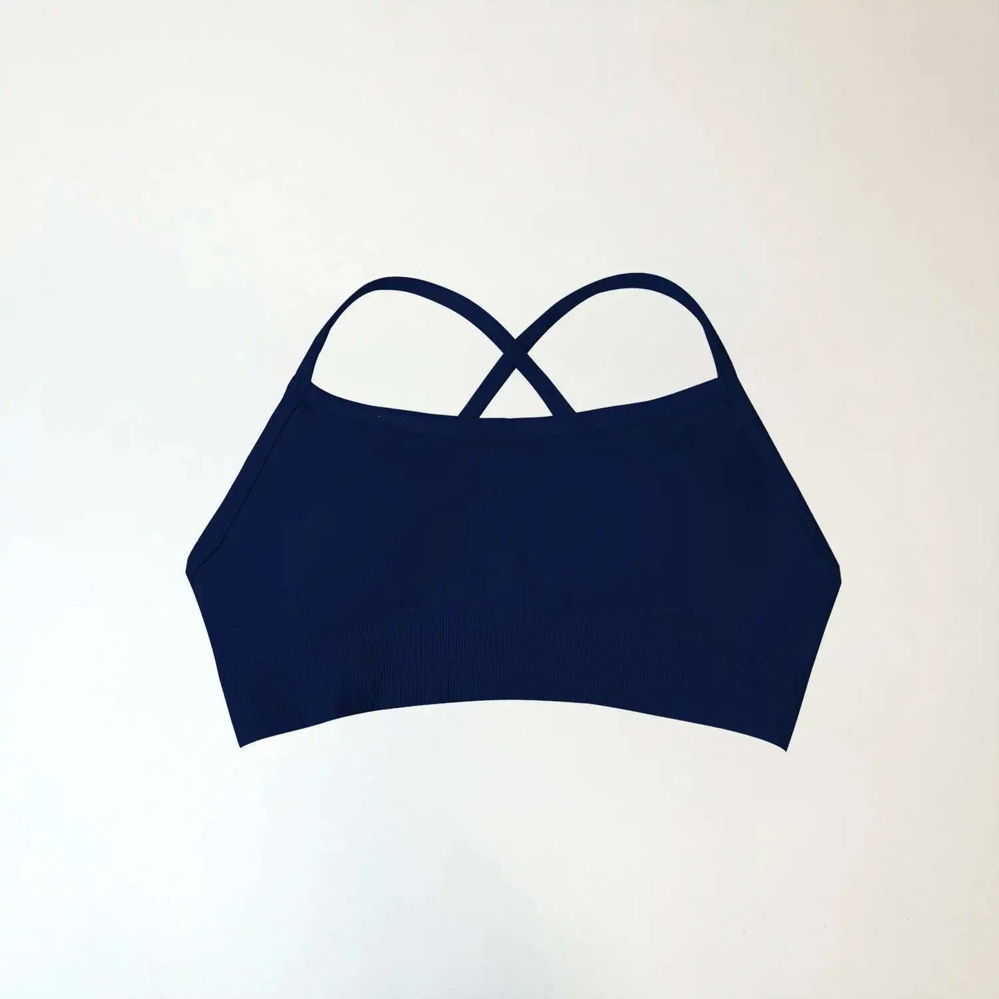 NCLAGEN Sports Bra Backless Fitness Underwear Back Cross Push-up Gym Crop Top Women Training Clothes Running Seamless Bras