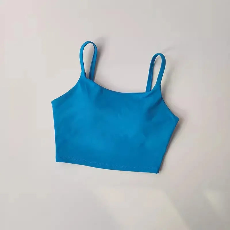 Sports Bra Top for Women, Push Up, Fixed Padded, Push Up Tops, Fitness Vest, Running, Gym Bra, Yoga, Breathable Sports Underwear