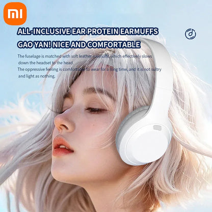 Xiaomi 5W Wireless Headphones Bluetooth5.3 Earphones Foldable Earbuds 40mm Driver Game Music Over Ear Stereo Headset With Mic