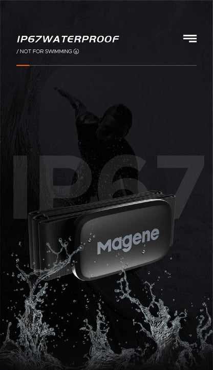 Magene H303 H64 Heart Rate Monitor Mover Sensor Dual ANT Bluetooth With Chest Strap Cycling Computer Bike Wahoo Garmin Sports