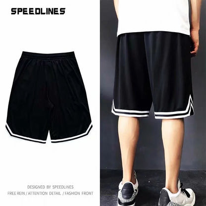 1pcs Summer Men's Sport Basketball Shorts Large Size Male Mesh Quick Dry Gym Shorts Fitness Joggers Casual Breathable Short Pant