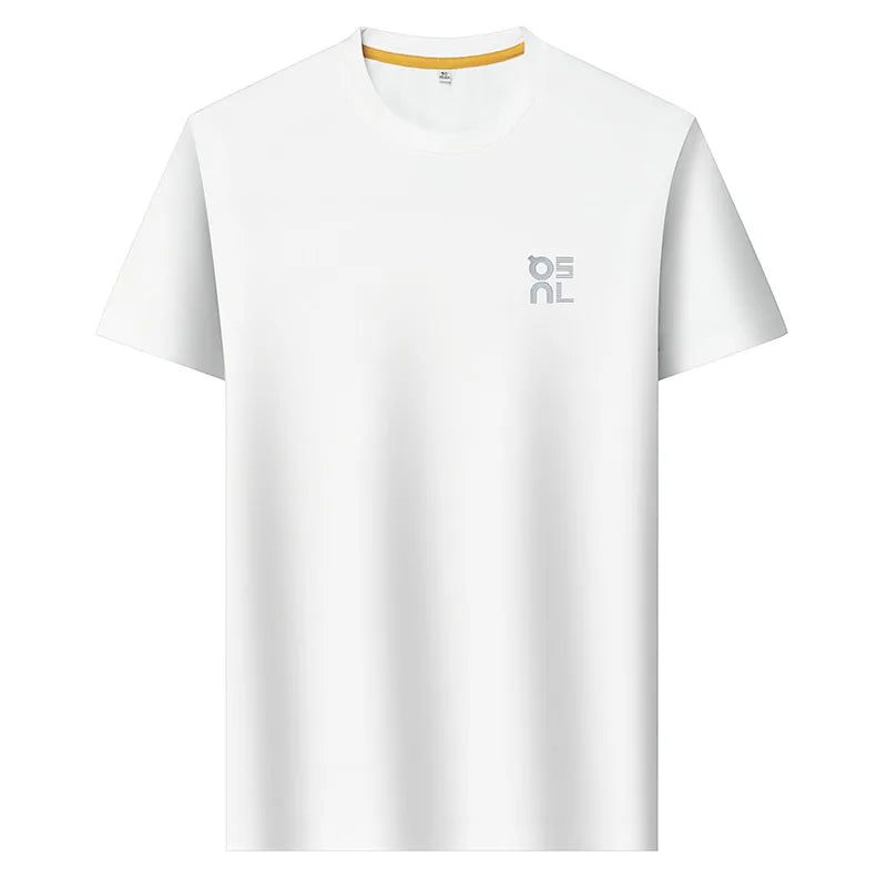 Designer Brand Men's Printed O-neck T-shirt Fashionable Casual Sports Short Sleeved Breathable Cool Luxurious Top Men's Clothing