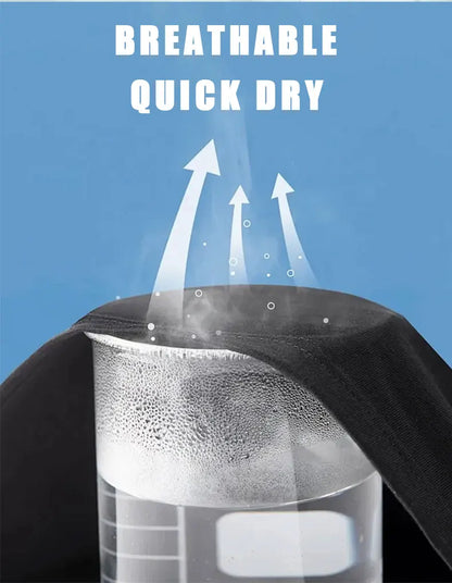 Men's Ice Silk Quick Dry Short-sleeved Thin Running T-shirt Loose Lapel Fitness T-shirt Football Basketball Jersey Sportswear