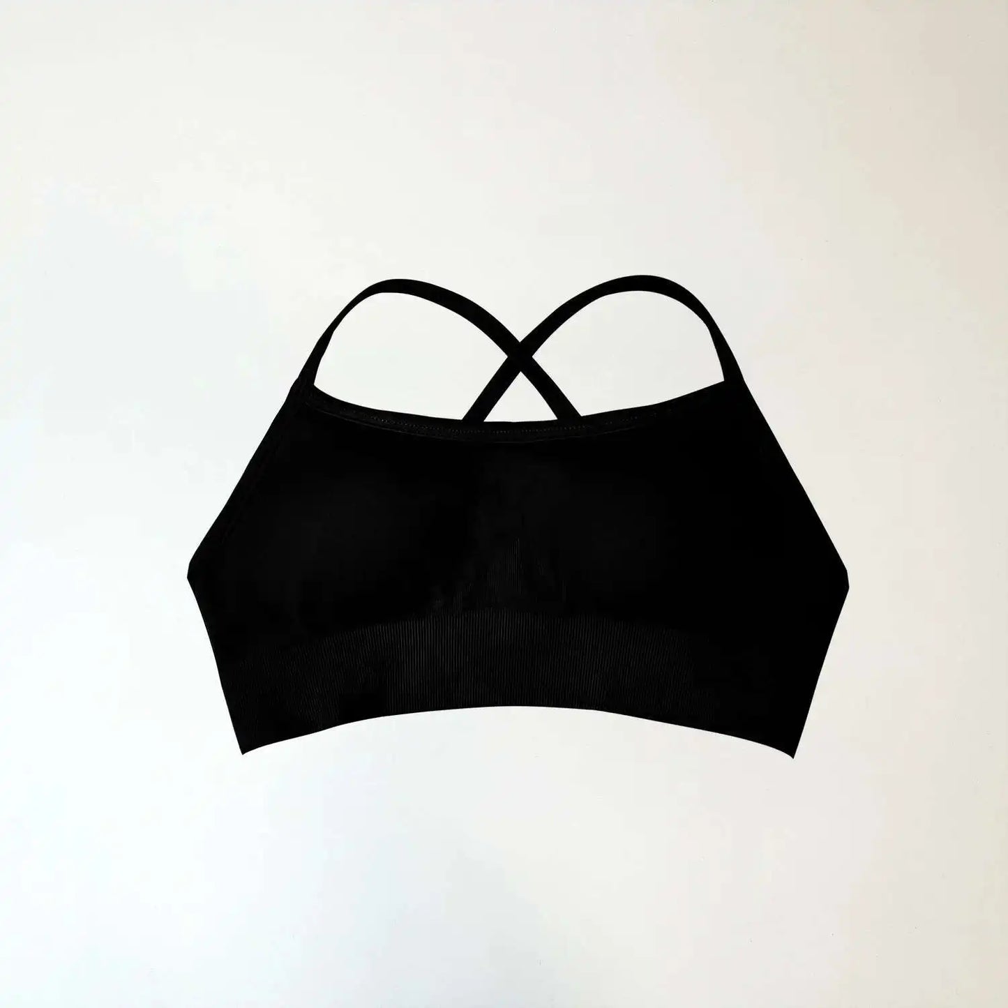 NCLAGEN Sports Bra Backless Fitness Underwear Back Cross Push-up Gym Crop Top Women Training Clothes Running Seamless Bras