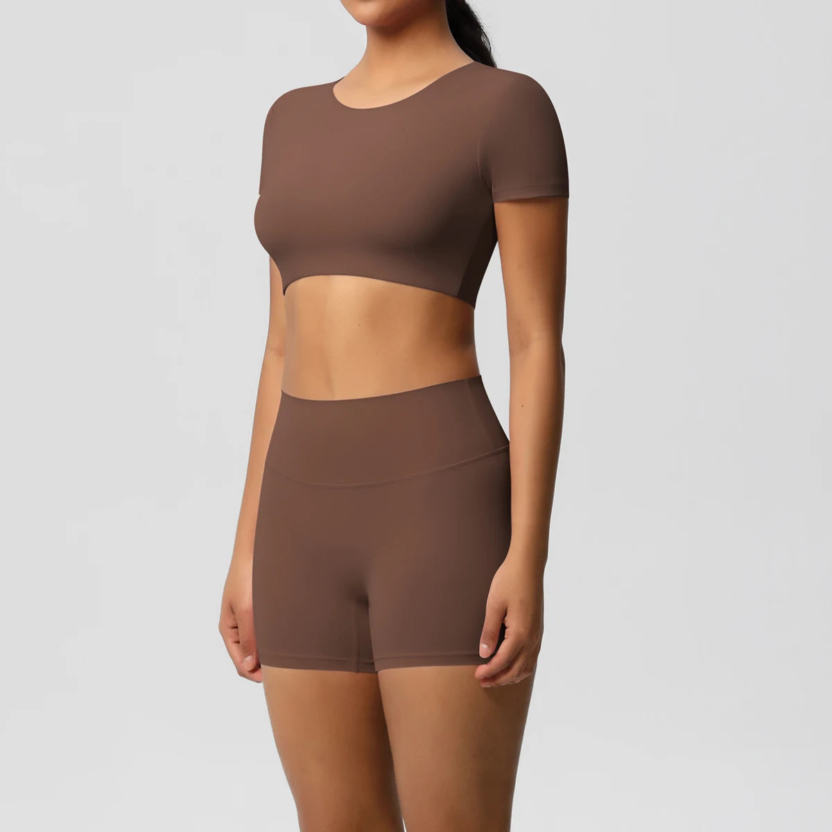 Workout Sportswear 2Pcs Piece Female Women Active Wear Sports Tank Top Women Gym Workout Leggins Booty Bum Leggins