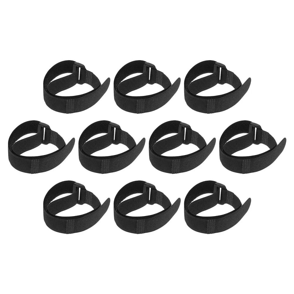 10Pcs Adjustable Yoga Mat Straps Nylon Hook Loop Fastening Bands for Portable Storage and Secure Carrying Yoga Block Carrier