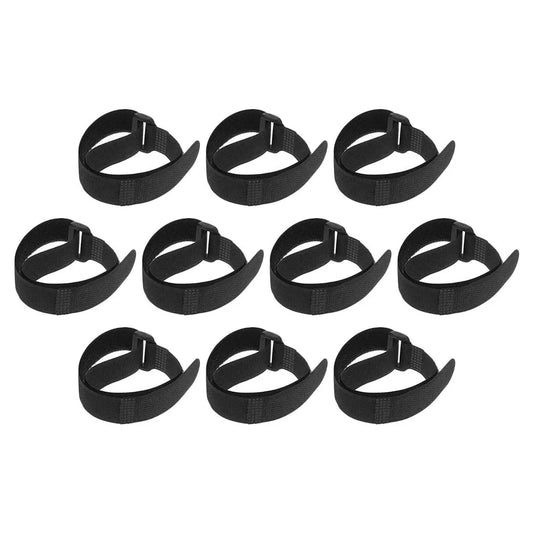 10Pcs Adjustable Yoga Mat Straps Nylon Hook Loop Fastening Bands for Portable Storage and Secure Carrying Yoga Block Carrier