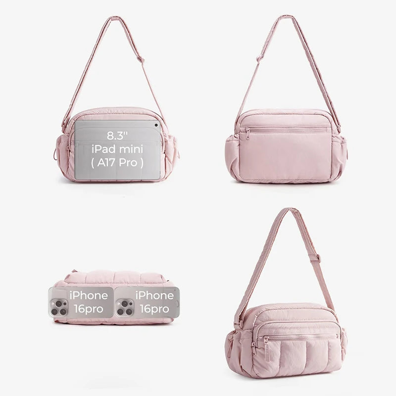 Autumn Winter Women's Gym Bags Outdoor Soft Fitness Yoga Crossbody Bags Portable Sports Hiking Travel Female Shoulder Bags Pack