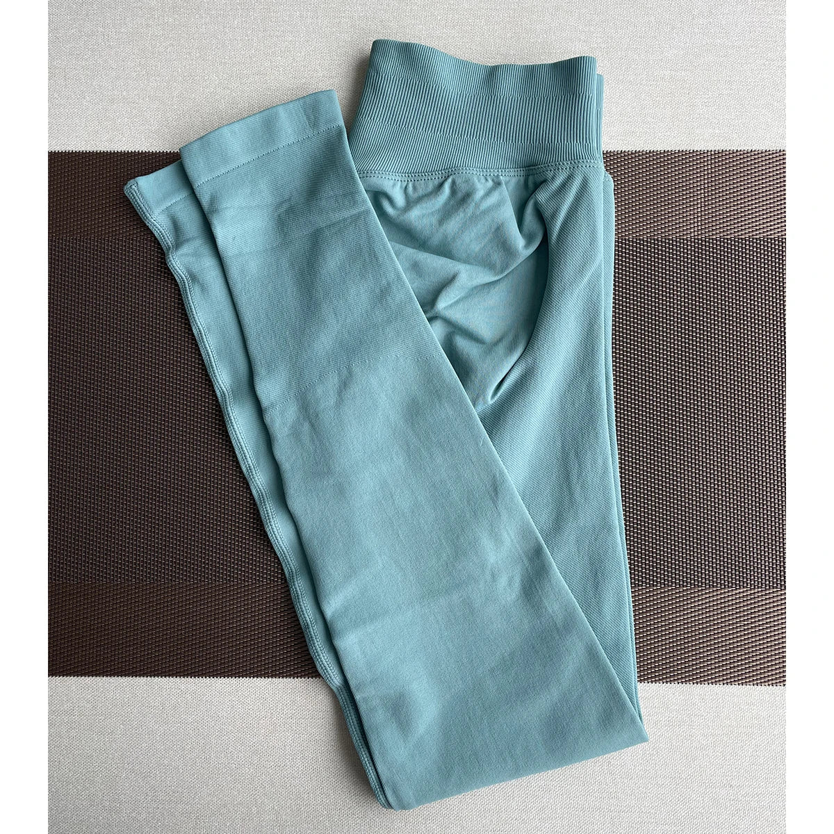 TKITK Leggings Women Seamless Sports Yoga Pants Low Ribbed Band Gym clothes Fitness Workout wear Scrunch Bum Tights