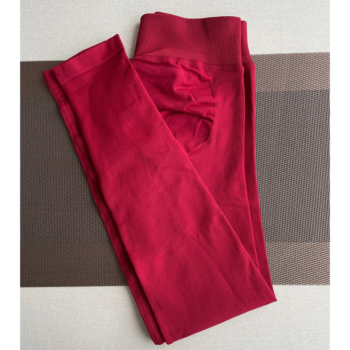 TKITK Leggings Women Seamless Sports Yoga Pants Low Ribbed Band Gym clothes Fitness Workout wear Scrunch Bum Tights