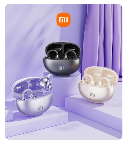 XIAOMI Mijia Wireless Earphone Open Ear M91 Ear Clip ENC Headset Bluetooth 5.4 HD Call Touch Control Headphone for Android iOS