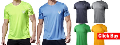2025 Compression T Shirt Men Summer Sportswear Running T-shirt Elastic Quick Dry Sport Tops Tee Athletic Gym Workout Shirts Men