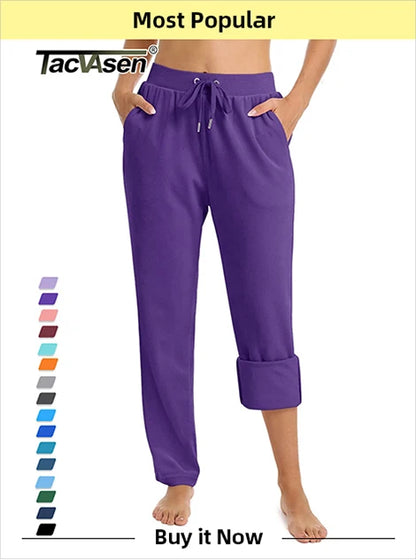 TACVASEN Elastic Moisture Wicking Summer T-shirts Women's Casual T-shirts Crew Neck Workout Running Shirts Sports Tee Gym Tops