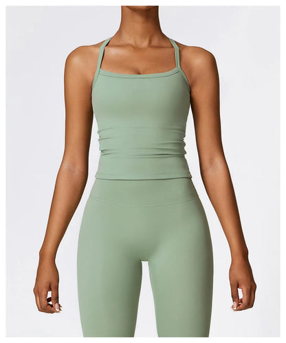 Women Cross Back Yoga Sports Bra Breathable Shock Proof Gym Workout Fitness Push up Top Yoga Running Active Sportswear Vest Bra