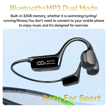 Xiaomi Mijia Bone Conduction Earphones IPX8 Waterproof Headset for Swimming Bluetooth 5.4 Wireless Sport Headphones MP3 32G RAM